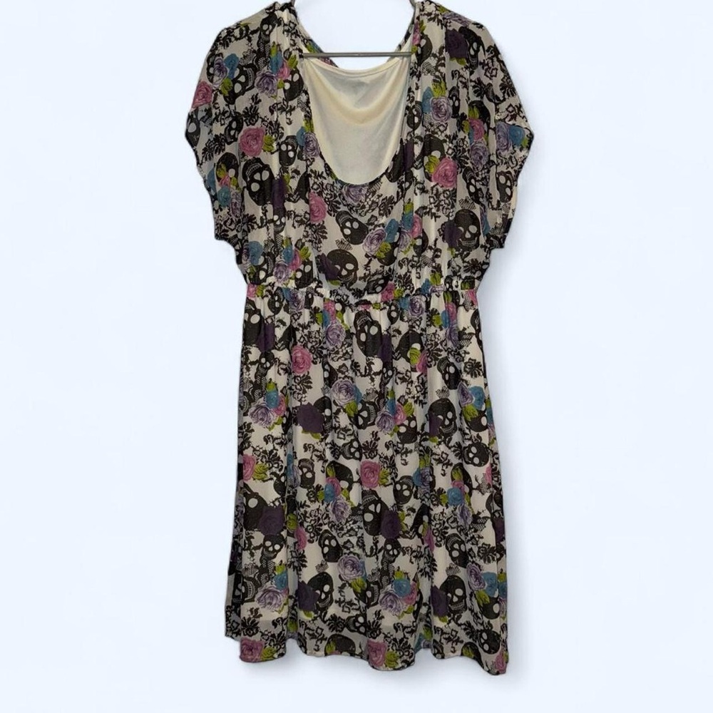 TORRID floral skull dress